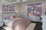 Дизайн спальни, визуализация